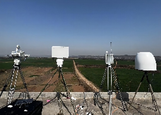 All Solid State Phased Array Radar For UAVs Chemical Balloons Bionic Birds Detection