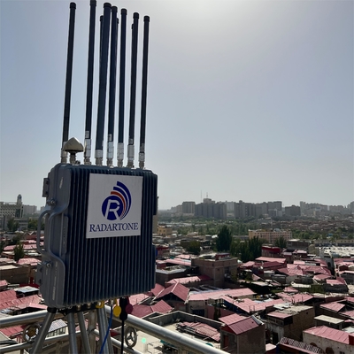 LT-P08 Digital Multi Beam Border Radar System With Omni Directional UAV Jammer