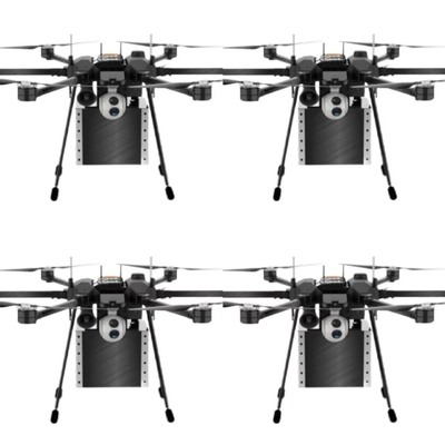 Multi Mission Networked Multi Rotor UAV Personal Aircraft 10kg Payload