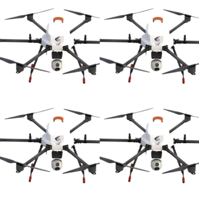 Networked Six Rotor UAV Unmanned Aerial Vehicle , Multi Purpose Aerial Drones